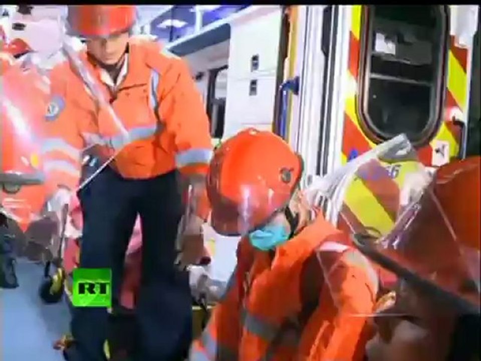 Video: Ferry sinks near Hong Kong after collision, dozens dead