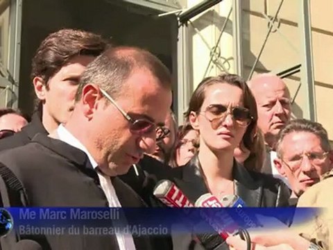 Corse: les avocats d'Ajaccio demandent de dessaisir la Jirs