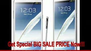 BEST BUY Samsung Galaxy Note II N7100 16GB - Factory Unlocked, International Version, No Warranty (Marble White)