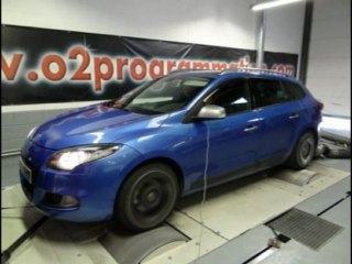 ::: o2programmation ::: Reprogrammation moteur Renault Megane 2.0 dci 160 GT @ 197ch