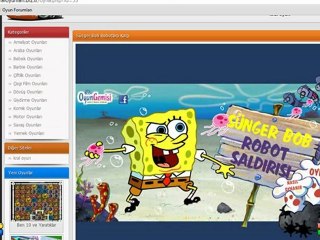 Sünger Bob Robotlara Karşı Oyunu