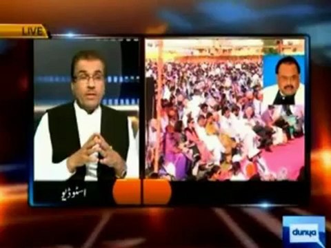 Mujeeb-ur-Rehman Shami analysis about MQM Quaid Altaf Hussain demand of waziristan operation