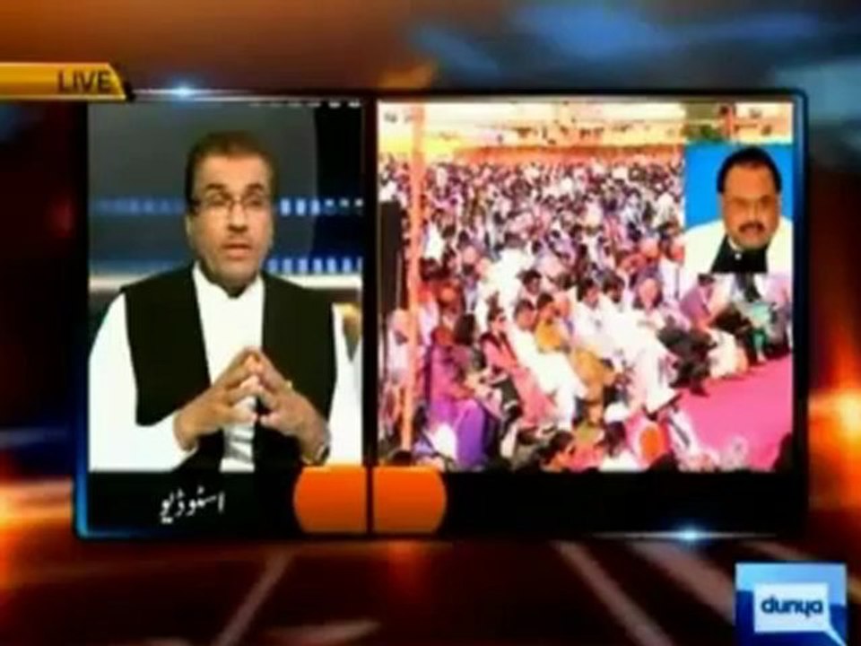 Mujeeb-ur-Rehman Shami analysis about MQM Quaid Altaf Hussain demand of waziristan operation