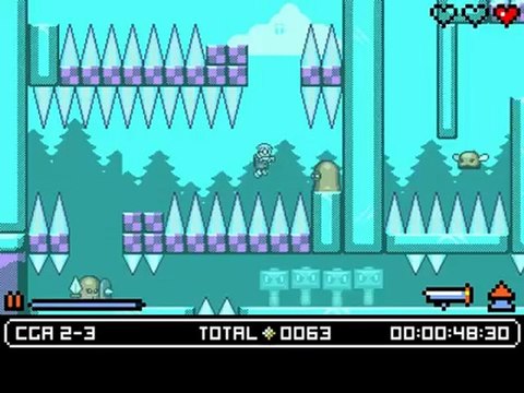 Mutant Mudds- PC Announcement Trailer