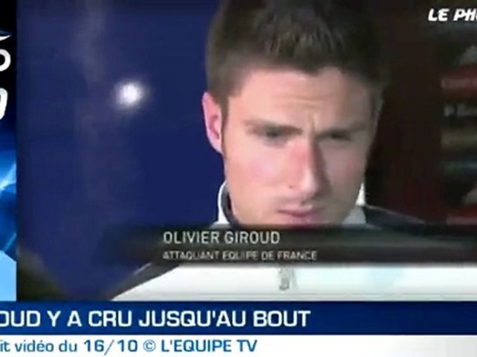 Zap Info : "Giroud, c'est pas Brandao !"