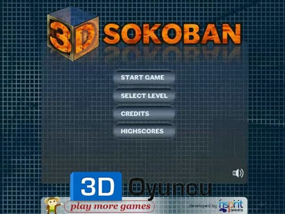 3D Sokoban Oyunu - 3D Yetenek Oyunları - 3D Oyunlar
