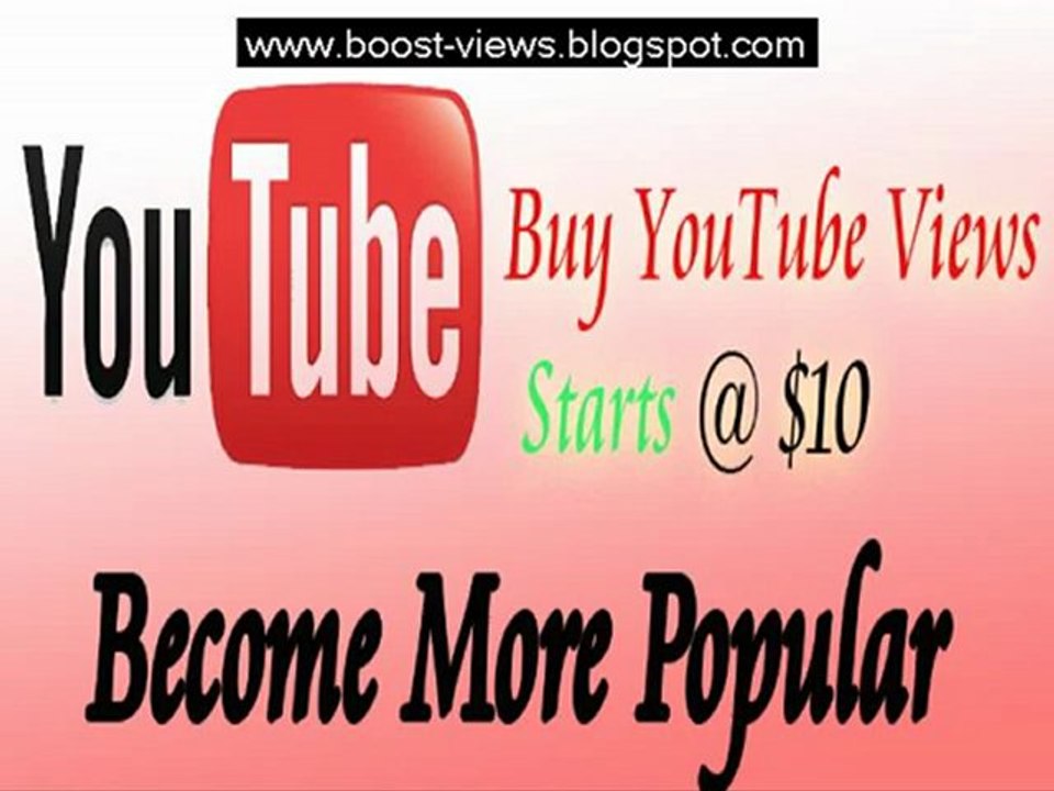 YouTube View Increase Now With Booster