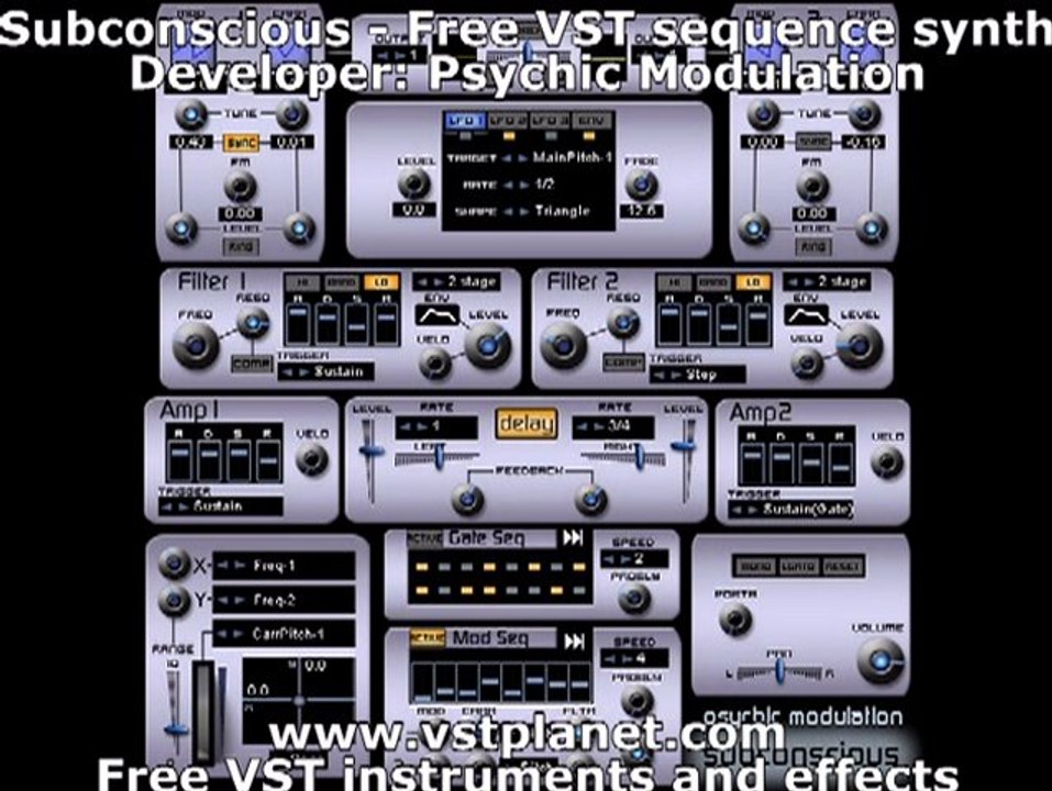 Subconscious - Free VST sequence synth