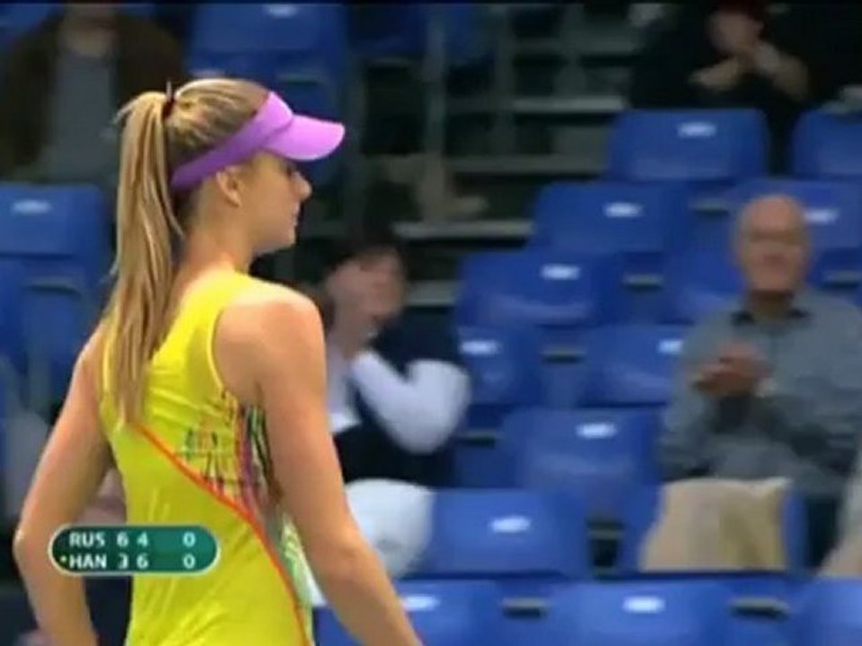 Luxemburg: 13 Doppelfehler! Rus macht es Hantuchova leicht