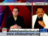 News Report about MQM Quaid Altaf Hussain talk in SAMAA News program Tonight with Jasmeen