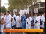 Manifestation des internes (Lyon)