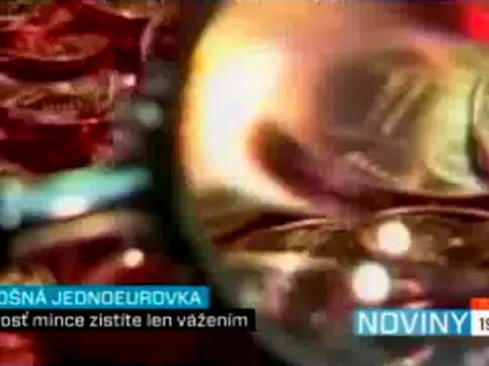 Falošná jednoeurovka 17.X.2012