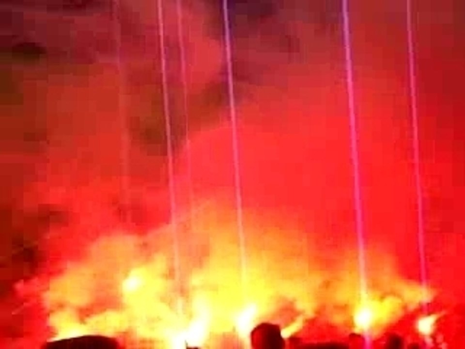 Racing Marseille fumigènes