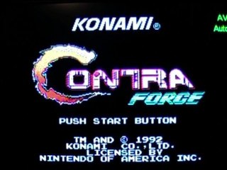 First Level - Only - Contra Force - Nintendo