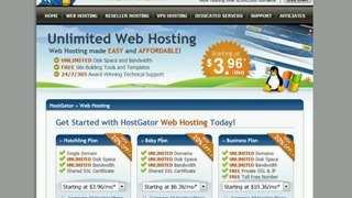 Hostgator Website Hosting - Web Hosting Coupon: GATORCENTS