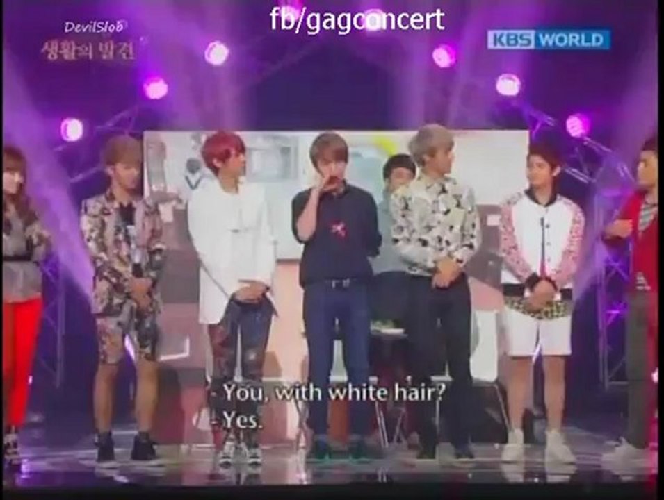 Discoveries in Life  with Beast Gag Concert E663 ( ENGSUB) 28 September 2012@kbsw