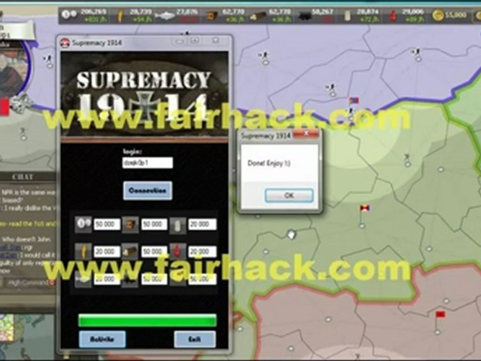 Supremacy 1914 hack [FREE Download] - October 2012 Update