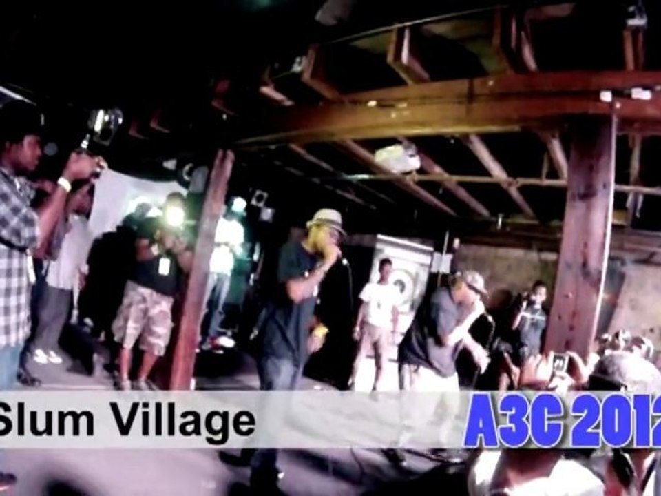 @SlumVillage  #A3C 2012 Made in Detroit Stage