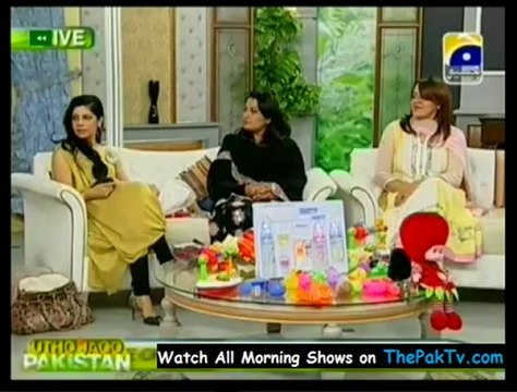 Utho Jago Pakistan With Dr Shaista - 18th October 2012 - Part 2
