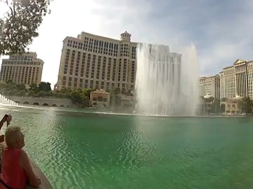 Les fontaines du Bellagio