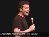 Comedian Adam Hills: Music Trivia and TV vs Standup