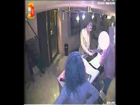 Foggia - Tentata rapina in un laboratorio orafo (17.10.12)