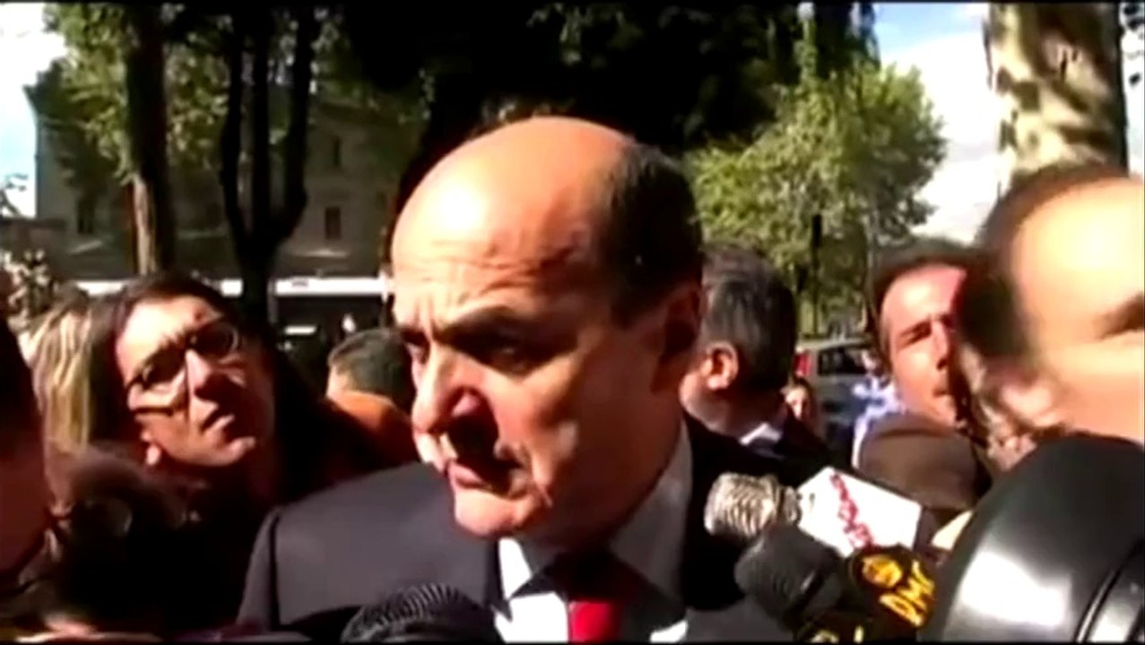 Bersani - D'Alema, i deputati non li nomino io, rinnoveremo tutti insieme (17.10.12)