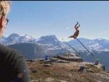 Base jump goes horribly wrong in Norway