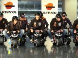 Los pilotos Repsol se pasan a las minimotos