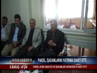 PAKDİL, İŞADAMLARINI YATIRIMA DAVET ETTİ