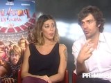 Intervista a Belen Rodriguez e Luca Argentero voci dei Gladiatori di Roma - Primissima.it