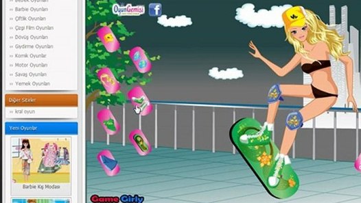 Barbie Ve Kaykayi Oyunu Dailymotion Video