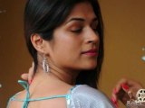 Telugu Actress Shraddha Das Hot in Cool Blue saree