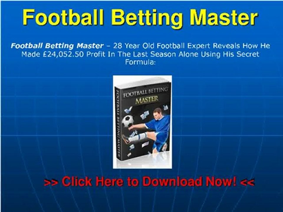 Football Betting Master 2.0 - Free Download for Windows