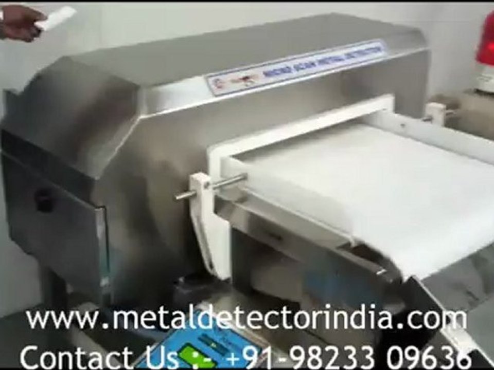 METAL DETECTOR FOR SEAFOOD / FROZEN SEAFOOD / FROZEN FOOD / SEAFOOD INDUSTRY