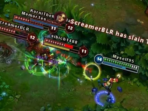 League of Legends TOP 3 PENTA KILLS #5