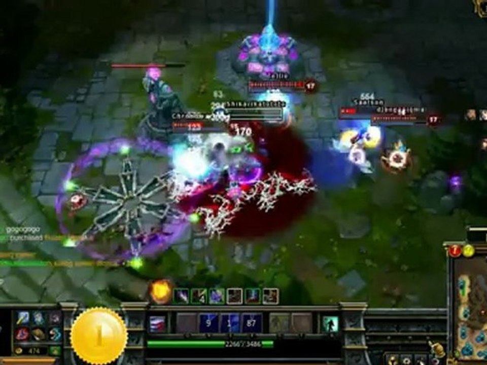League of Legends TOP 3 PENTA KILLS #3