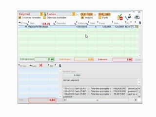 Finances - Optimizze: Changement de statut de l'échéance pour un document - ERP - v16