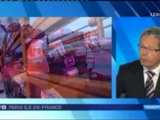 Travaux aeroport Orly : Didier Gonzales réagit 12/13 France 3 Ile de France