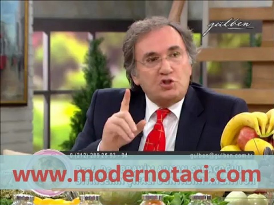 Prof İbrahim Adnan Saracoglu Gulben (12/16) Nar, yüksek tansiyon, diş eti iltahabı