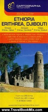 Travel Book Review: Ethiopia, Eritrea and Djibouti Map by Cartographia (World Travel Map) (French, English and German Edition) by Cartographia