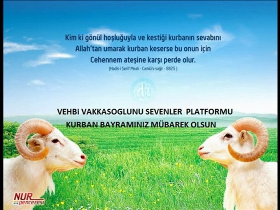 VVSP KURBAN BAYRAMI TEBRiGi