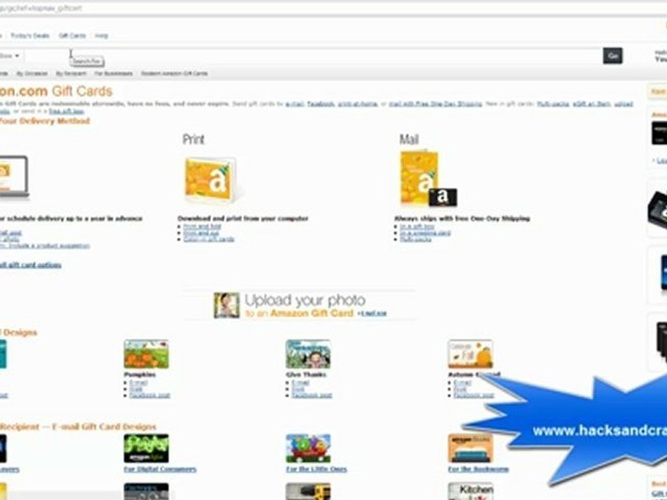 Free Amazon Account Balance Hack 2012