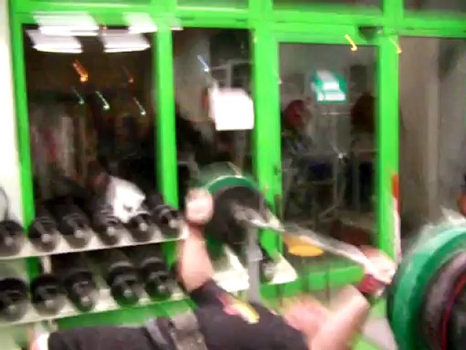 bench press Aurélien le jeune 310kg