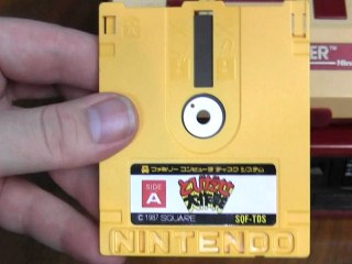 CGRundertow 3-D WORLD RUNNER for Famicom Disk System Video Game Review