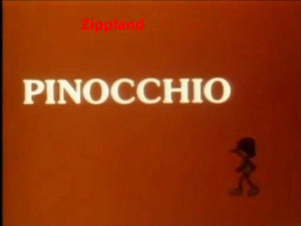 Pinocchio . Générique de fin .
