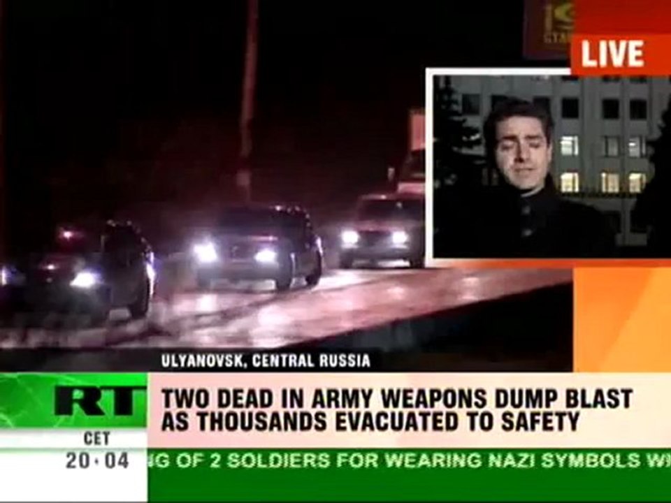 Firefighters killed in Russian arms depot blaze