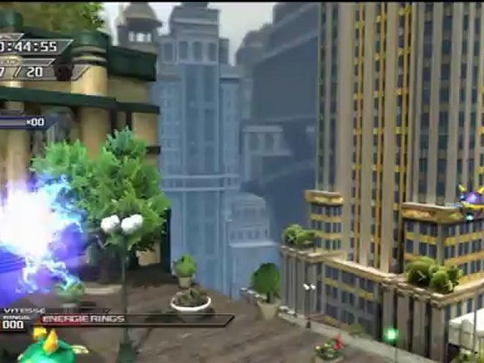 Sonic Unleashed - Empire City : Mission - Passion puissante (Jour)