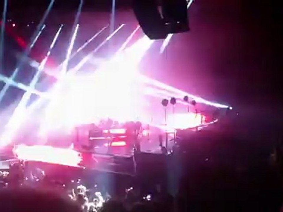 intro Muse @ Montpellier Aréna 16/10/2012