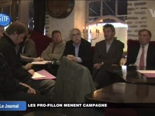 UMP : Les pro-Fillon mènent campagne (Pontoise)